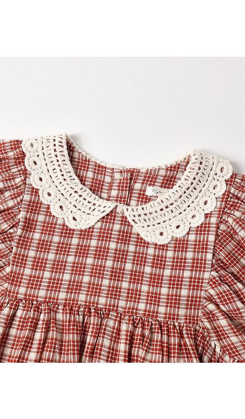 Kids Heidi Dress in Red. - size 2-3yr (also in 4-5yr) - Rylee + Cru - Modalova