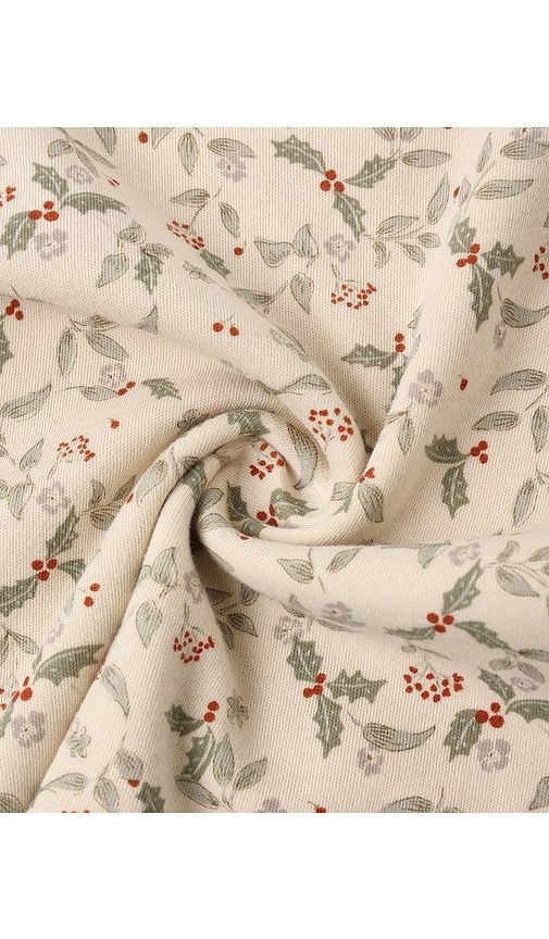 Kids Organic Long Sleeve Pajama Set in Cream. - size 18-24M (also in 2-3yr, 4-5yr) - Rylee + Cru - Modalova