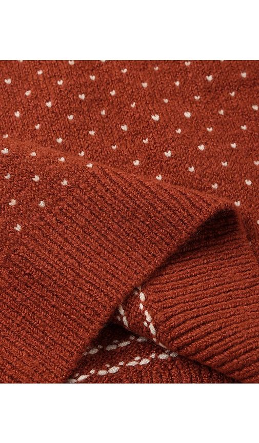 Kids Fair Isle Sweater in Red. - size 18-24M (also in 2-3yr, 4-5yr) - Rylee + Cru - Modalova