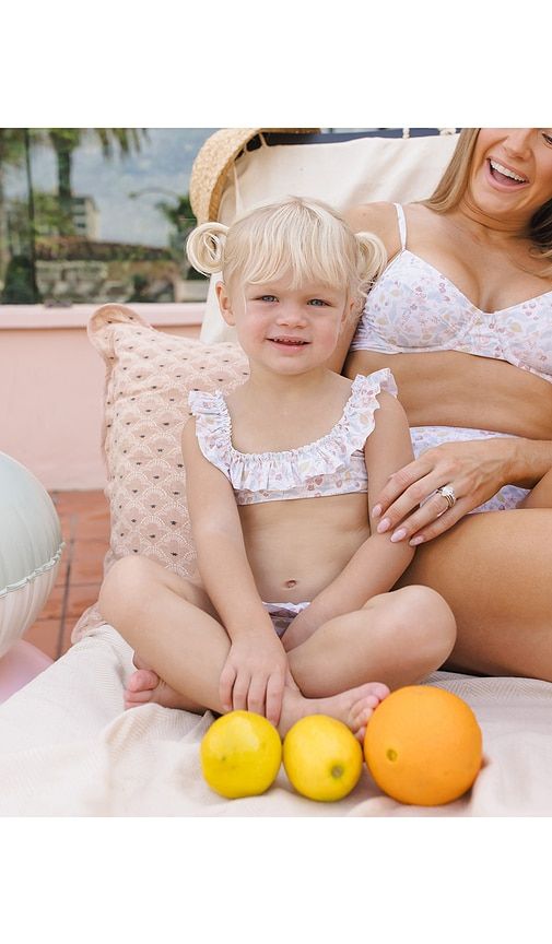 Giana Bikini in Ivory. - size 2/3 (also in 4/5, 6/7) - Rylee + Cru - Modalova