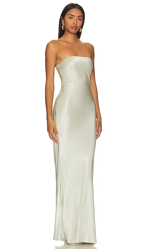 X REVOLVE Mikayla Gown in Mint. - size L (also in XL) - Stone Cold Fox - Modalova