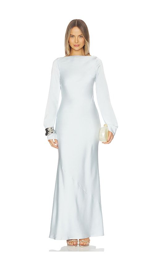 X REVOLVE Iris Gown in Baby Blue. - size L (also in M, S, XS) - Stone Cold Fox - Modalova