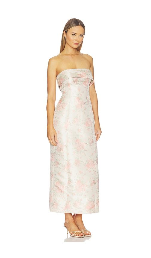 X REVOLVE Cathy Midi Dress in Ivory. - size L (also in M, S, XS) - Stone Cold Fox - Modalova