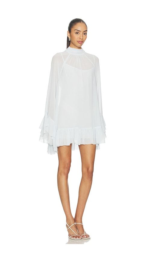 X REVOLVE Nelly Mini Dress in Baby Blue. - size S (also in XS) - Stone Cold Fox - Modalova