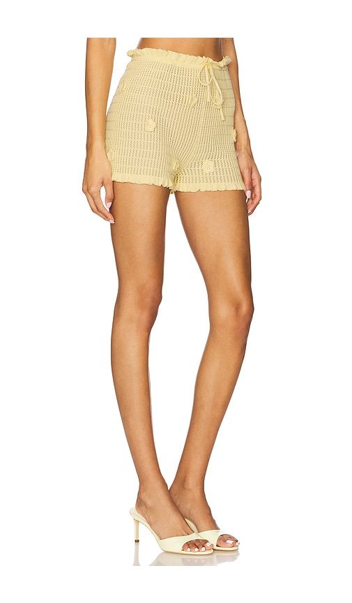 X REVOLVE Allayia Floral Shorts in Yellow. - size L (also in M, S, XS, XXS) - Stone Cold Fox - Modalova
