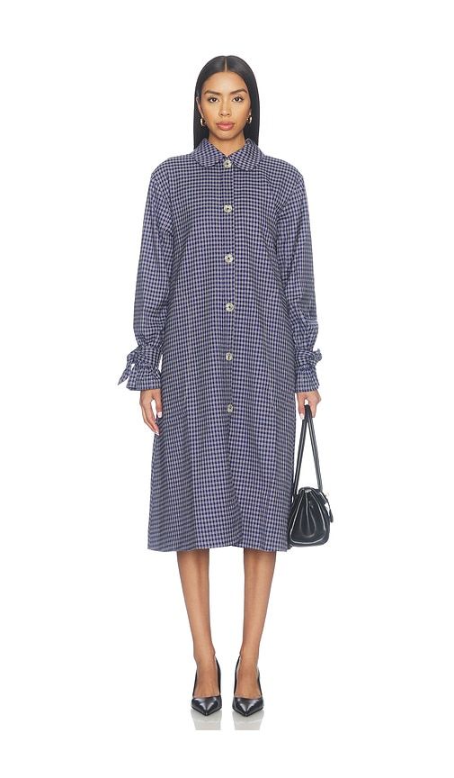 X REVOLVE Tessa Coat in Blue. - size L (also in M, S, XL, XS, XXS) - Stone Cold Fox - Modalova