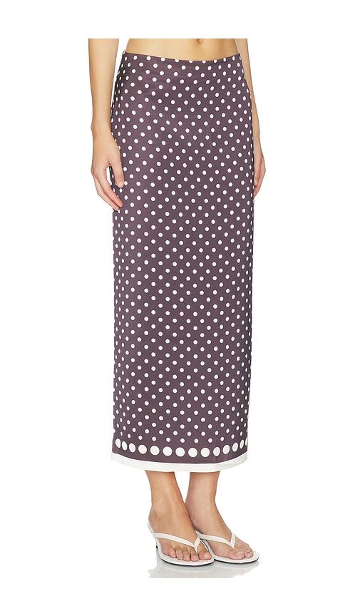 X REVOLVE Porsha Midi Skirt in . - size L (also in M, S, XL, XS, XXS) - Stone Cold Fox - Modalova