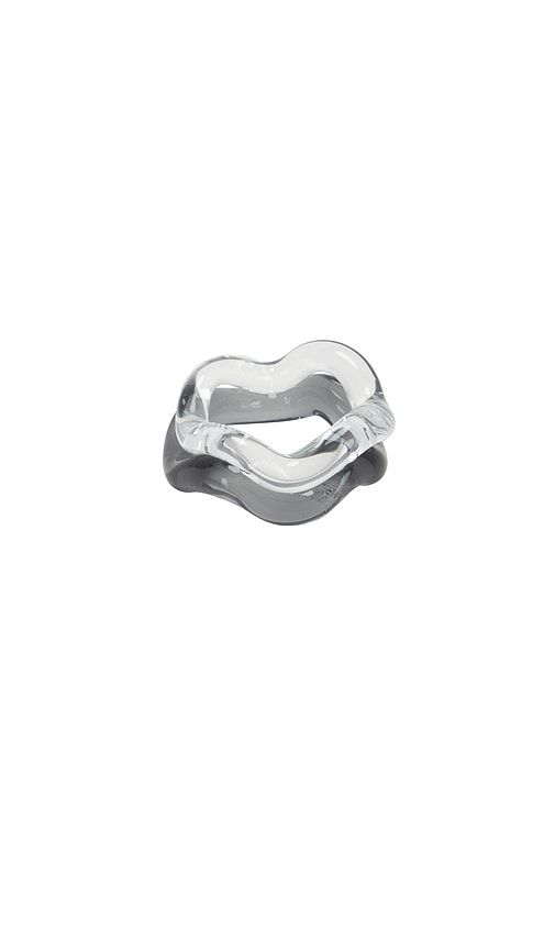 Onda Glass Set Of 2 Rings in . Taglia 5. Also in 6, 7, 8 - Studio Conchita - Modalova
