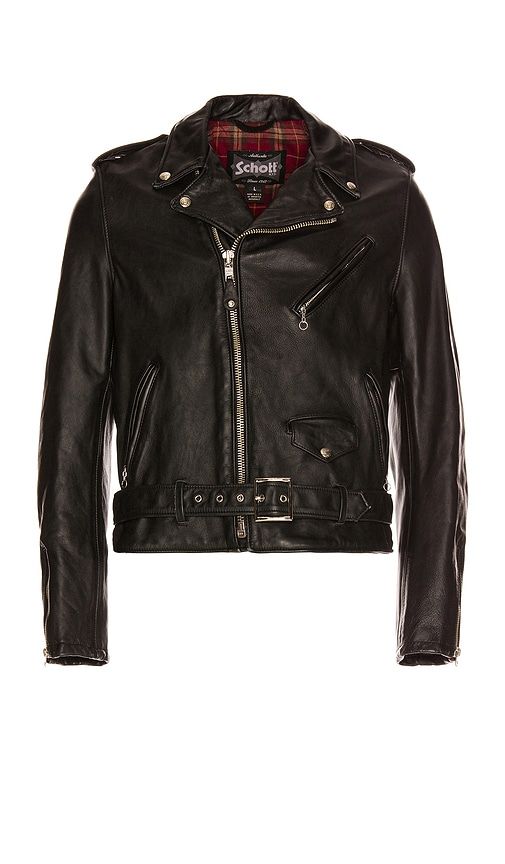 Vintage Fit Moto Jacket in . - size L (also in M, S, XL/1X, XXL/2X) - Schott - Modalova