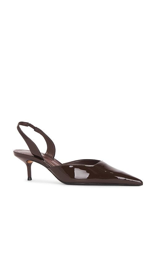 Paola Mid Pump in Brown. - size 6.5 (also in 7.5, 9.5) - Schutz - Modalova