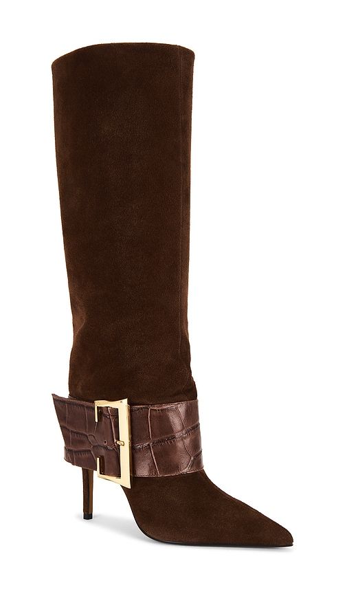 Beatrix Boot in Brown. - size 10 (also in 6, 6.5, 7, 7.5, 8, 8.5, 9, 9.5) - Schutz - Modalova