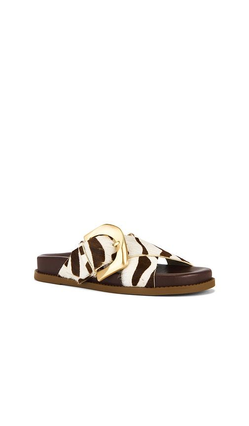 Lois Sporty Sandal in Brown. - size 5 (also in 7.5) - Schutz - Modalova