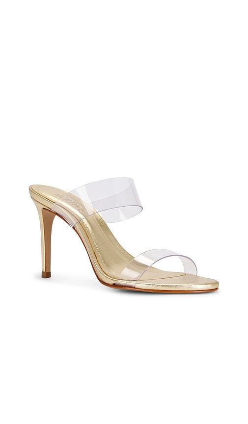 Ariella Sandal in Metallic Gold. - size 6.5 (also in 8.5, 9.5, 10) - Schutz - Modalova
