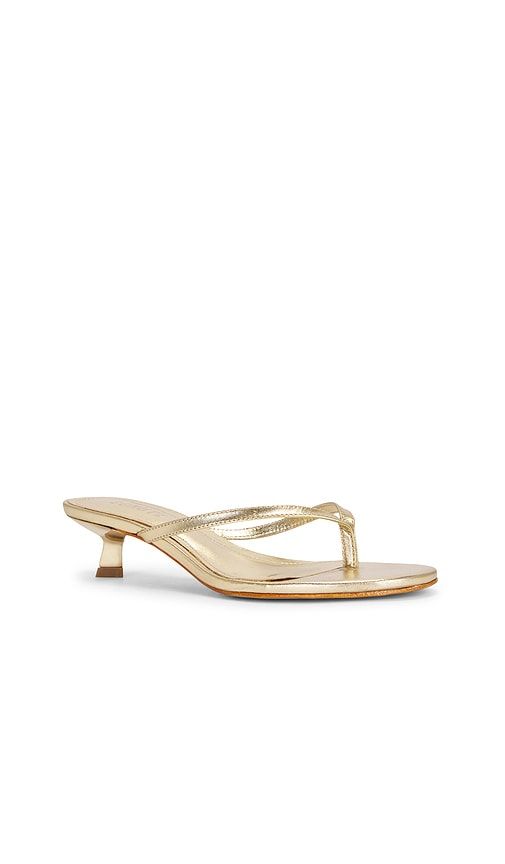 Carolyn Sandal in Metallic Gold. - size 6.5 (also in 8) - Schutz - Modalova