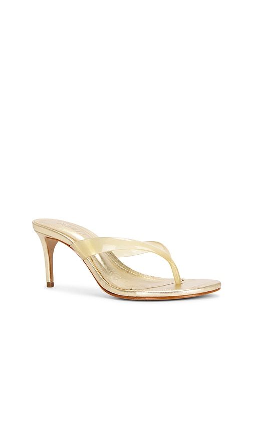 Roslyn Sandal in Metallic Gold. - size 10 (also in 6, 8, 8.5, 9.5) - Schutz - Modalova