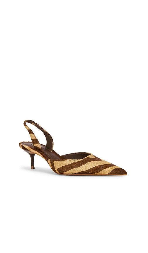 Paola Mid Pump in Brown. - size 10 (also in 7.5, 8, 8.5, 9.5) - Schutz - Modalova