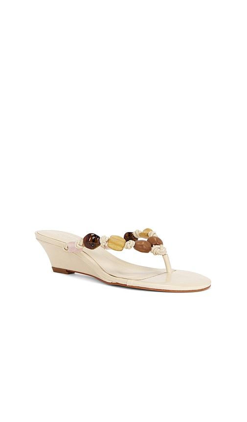 X REVOLVE Saphire Wedge Sandal in Neutral. - size 10 (also in 6.5, 8, 8.5, 9.5) - Schutz - Modalova
