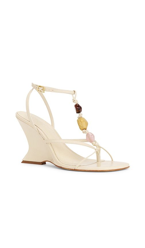 X REVOLVE Amber Sandal in Neutral. - size 10 (also in 7.5, 8, 8.5, 9.5) - Schutz - Modalova