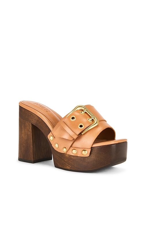 Irie Platform Sandal in Brown. - size 8 (also in 8.5) - Schutz - Modalova