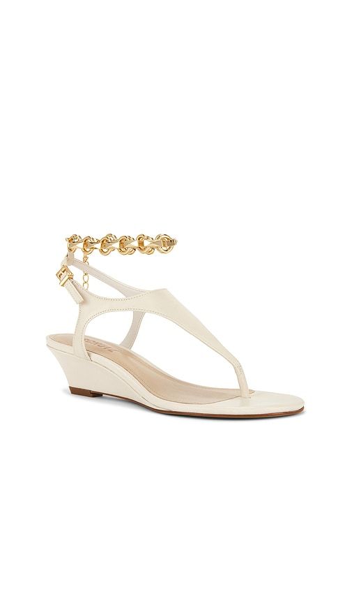 Lys Wedge Sandal in White. - size 10 (also in 6.5, 7, 7.5, 8, 8.5) - Schutz - Modalova
