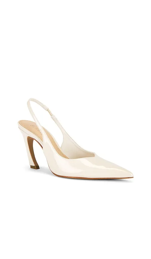 Lexi Mid Slingback Pump in White. - size 10 (also in 6, 8, 8.5, 9, 9.5) - Schutz - Modalova