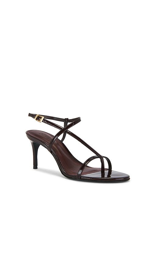 Azure Mid Sandal in Brown. - size 7.5 (also in 8, 8.5, 9.5) - Schutz - Modalova
