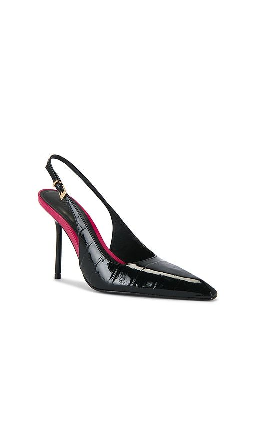 Leona Slingback Pump in Black. - size 7 (also in 7.5, 8.5) - Schutz - Modalova