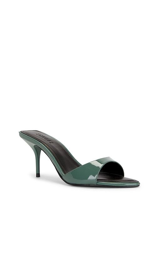 Elodie Mule in Green. - size 10 (also in 6, 6.5, 7, 7.5, 8, 8.5, 9, 9.5) - Schutz - Modalova