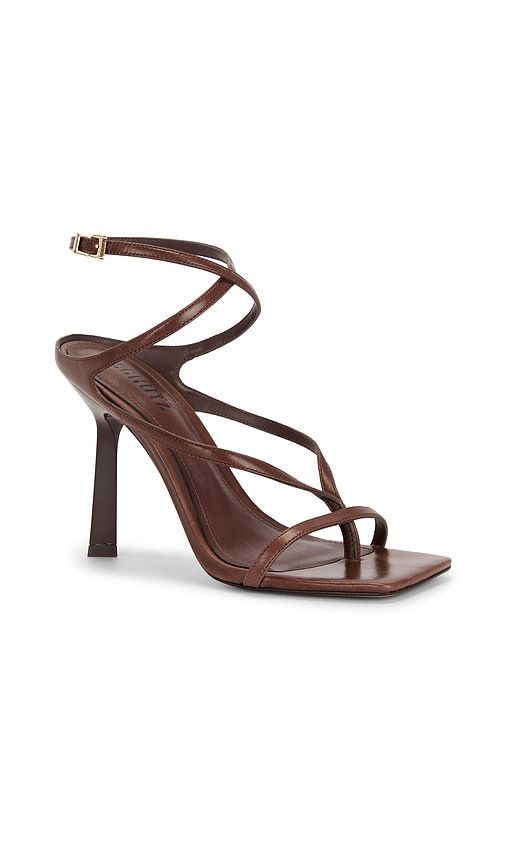Amalfi Sandal in Brown. - size 6 (also in 7.5, 8, 8.5, 9.5, 10) - Schutz - Modalova
