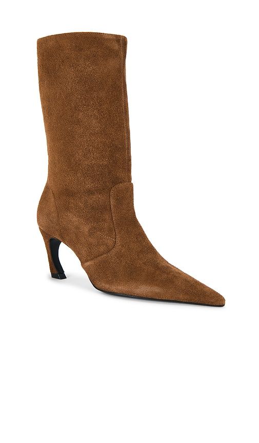 Lexi Mid Slouch Bootie in Chocolate. - size 10 (also in 6, 6.5, 7, 7.5, 8, 8.5, 9, 9.5) - Schutz - Modalova