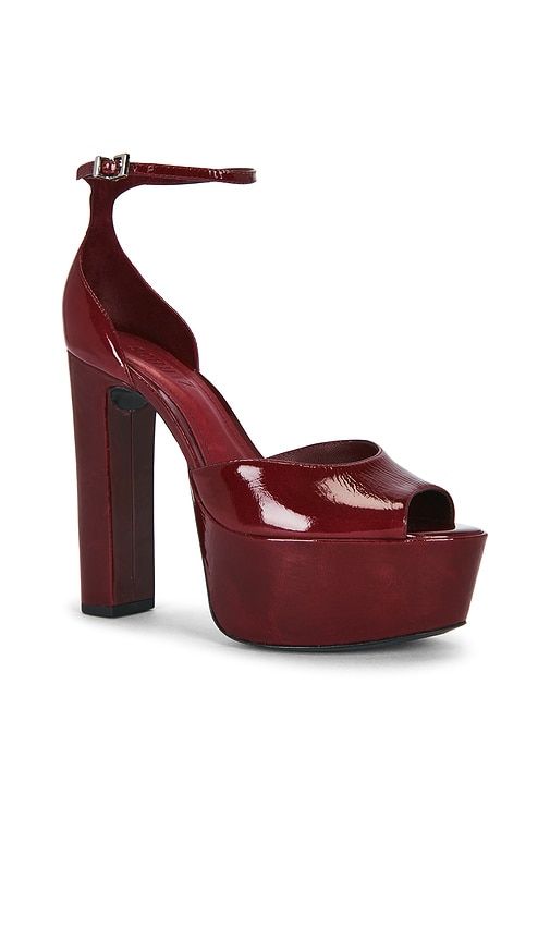 Brenda Platform Sandal in Wine. - size 10 (also in 6, 7, 7.5, 8, 8.5, 9, 9.5) - Schutz - Modalova