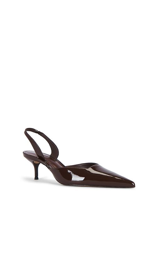 Paola Mid Slingback Pump in Brown. - size 10 (also in 6, 6.5, 7, 7.5, 8, 8.5, 9, 9.5) - Schutz - Modalova