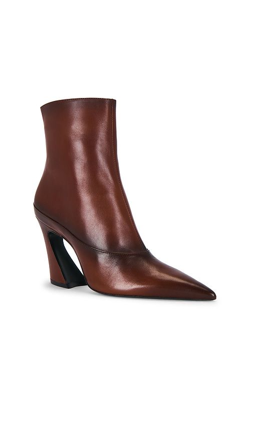 Lexi Mid Bootie in Brown. - size 10 (also in 6, 6.5, 7, 7.5, 8, 8.5, 9, 9.5) - Schutz - Modalova