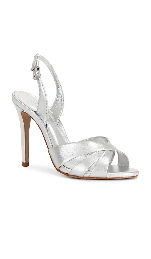 Keefa Sling Buckle Sandal in Metallic . - size 10 (also in 6.5, 8, 8.5, 9, 9.5) - Schutz - Modalova