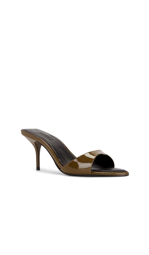 Elodie Mule in Olive. - size 10 (also in 6, 6.5, 7, 7.5, 8, 8.5, 9, 9.5) - Schutz - Modalova