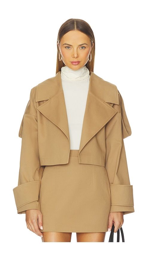 Nayla Jacket in Beige. - size L (also in S, XS) - SELMACILEK - Modalova