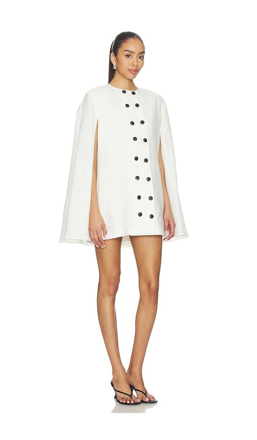 Button Down Jacket in Ivory. - size M (also in S, XS) - SELMACILEK - Modalova