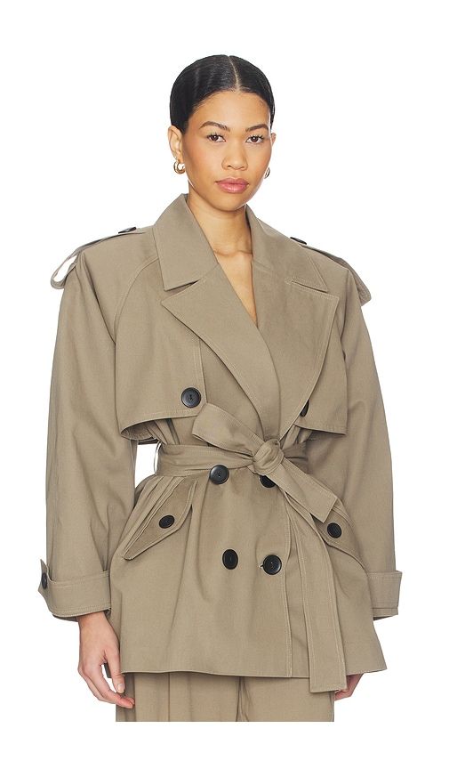 Terra Trenchcoat in Beige. - size S (also in XS) - SELMACILEK - Modalova