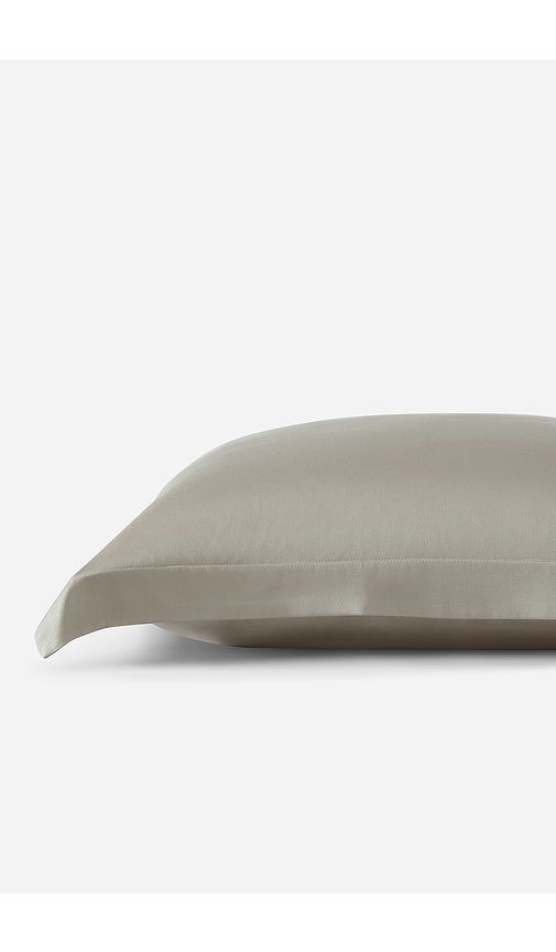 Natural Premium Bamboo Euro Sham in Green - Sunday Citizen - Modalova