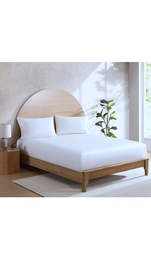 Queen Natural Premium Bamboo Fitted Sheet in - Sunday Citizen - Modalova