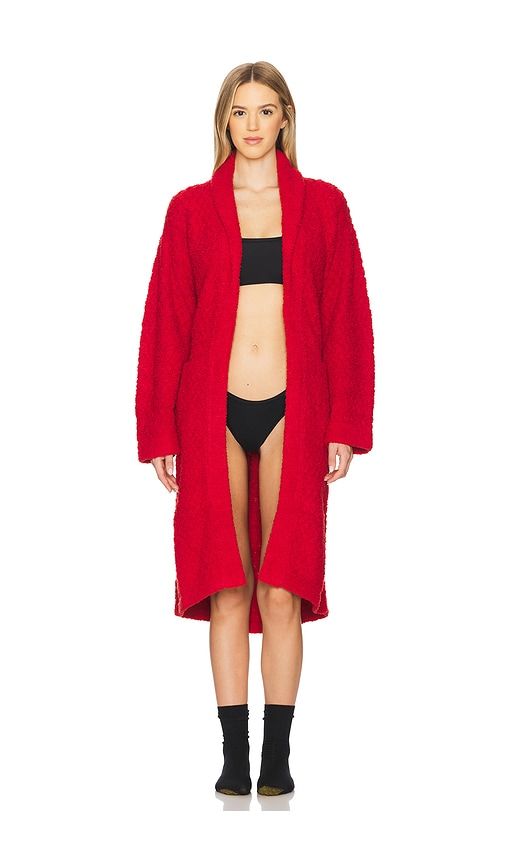 Snug Waffle Robe in Red. - size S/M (also in ) - Sunday Citizen - Modalova