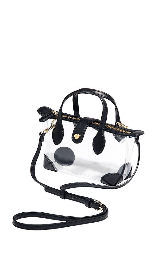 Clear Micro Pouchette in Black - Stoney Clover Lane - Modalova