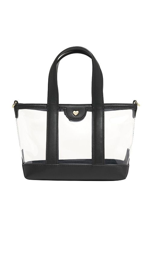 Clear Mini Tote in Black - Stoney Clover Lane - Modalova
