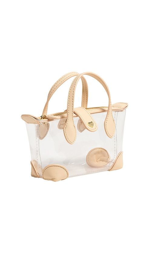 Clear Pouchette Crossbody Bag in Beige - Stoney Clover Lane - Modalova