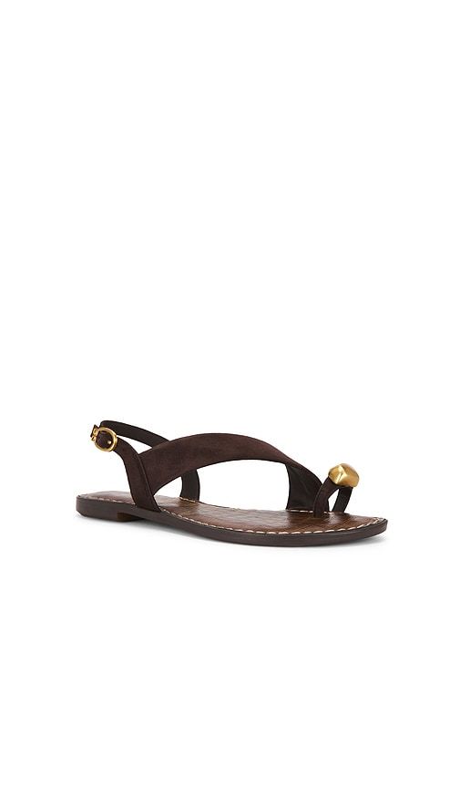 Grace Sandal in Brown. - size 10 (also in 6, 6.5, 7, 7.5, 8, 8.5, 9, 9.5) - Sam Edelman - Modalova