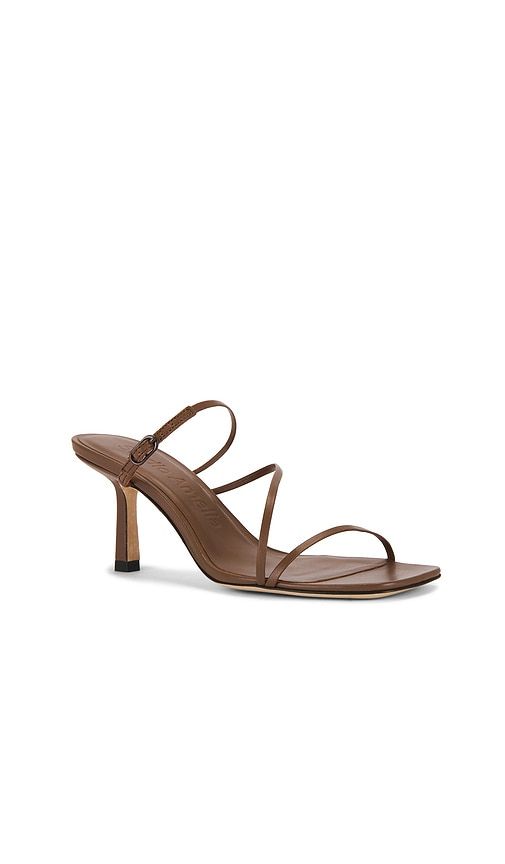 Bias Wrap 70 Heel in Brown. - size 36 (also in 39, 40) - Studio Amelia - Modalova