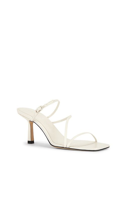 Bias Wrap 70 Heel in Ivory. - size 36 (also in 37, 39, 40) - Studio Amelia - Modalova