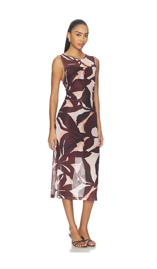 Desire More Mesh Cinch Dress in Brown. - size S (also in XL) - Sanctuary - Modalova
