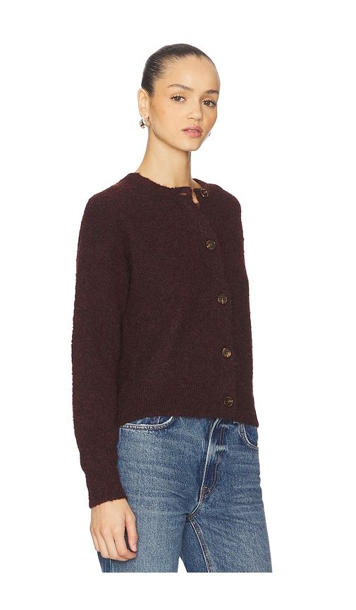Boucle Cardigan in Burgundy. - size L (also in XS) - Sanctuary - Modalova