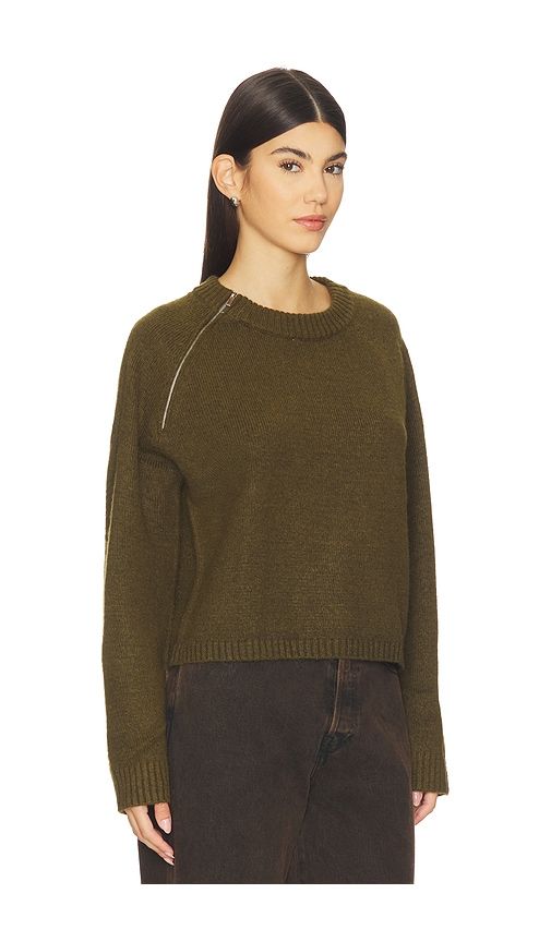 Zip It Sweater in Dark Green. - size L (also in M, S) - Sanctuary - Modalova